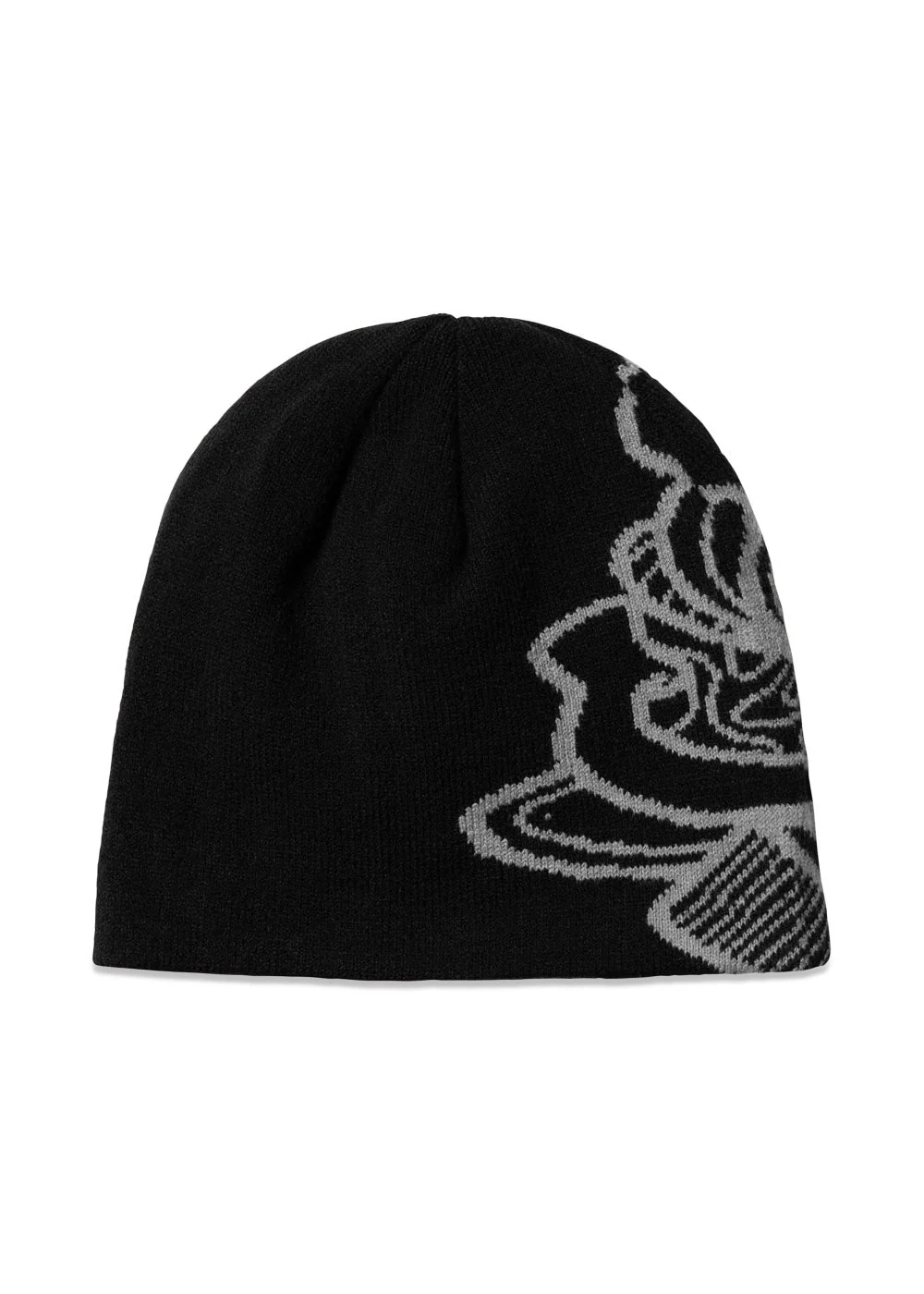 Yan Lion JQ Beanie - Black-Grey - Image 2