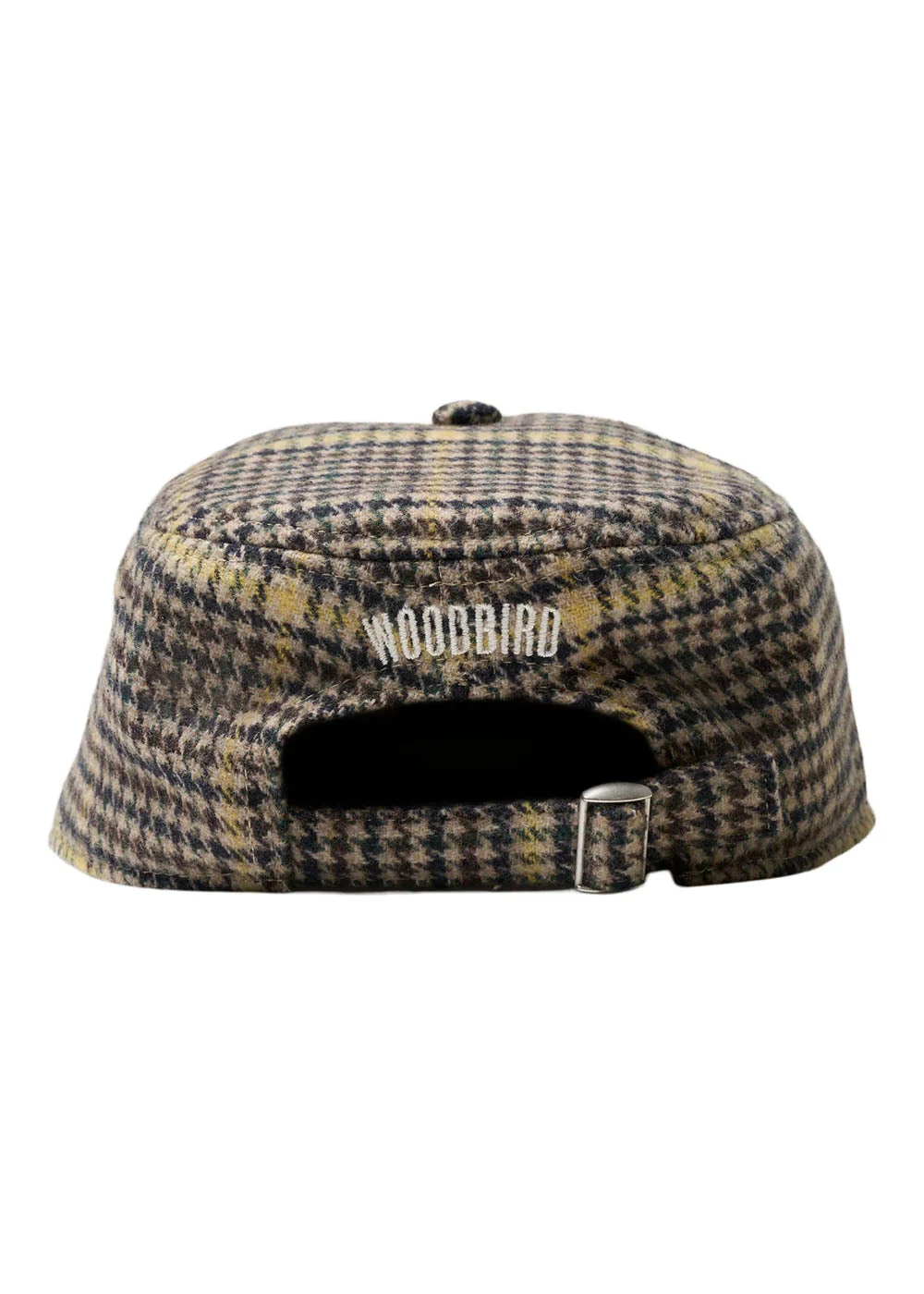 Yin Check Pillbox Cap - Sand-Yellow - Image 4